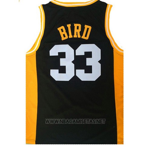 Camiseta Valley Larry Bird NO 33 Negro